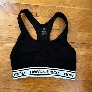 New Balance Black Sports Top